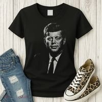 Jfk John F Kennedy Presidential Souvenir President Women's T-Shirt thumb 3
