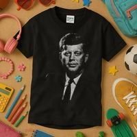 Jfk John F Kennedy Presidential Souvenir President Kids T-Shirt thumb 3