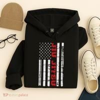 Jiu Jitsu Flag American Jiu Jitsu Bjj Hoodie thumb 4