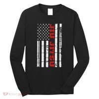 Jiu Jitsu Flag American Jiu Jitsu Bjj Long Sleeve Shirt thumb 0