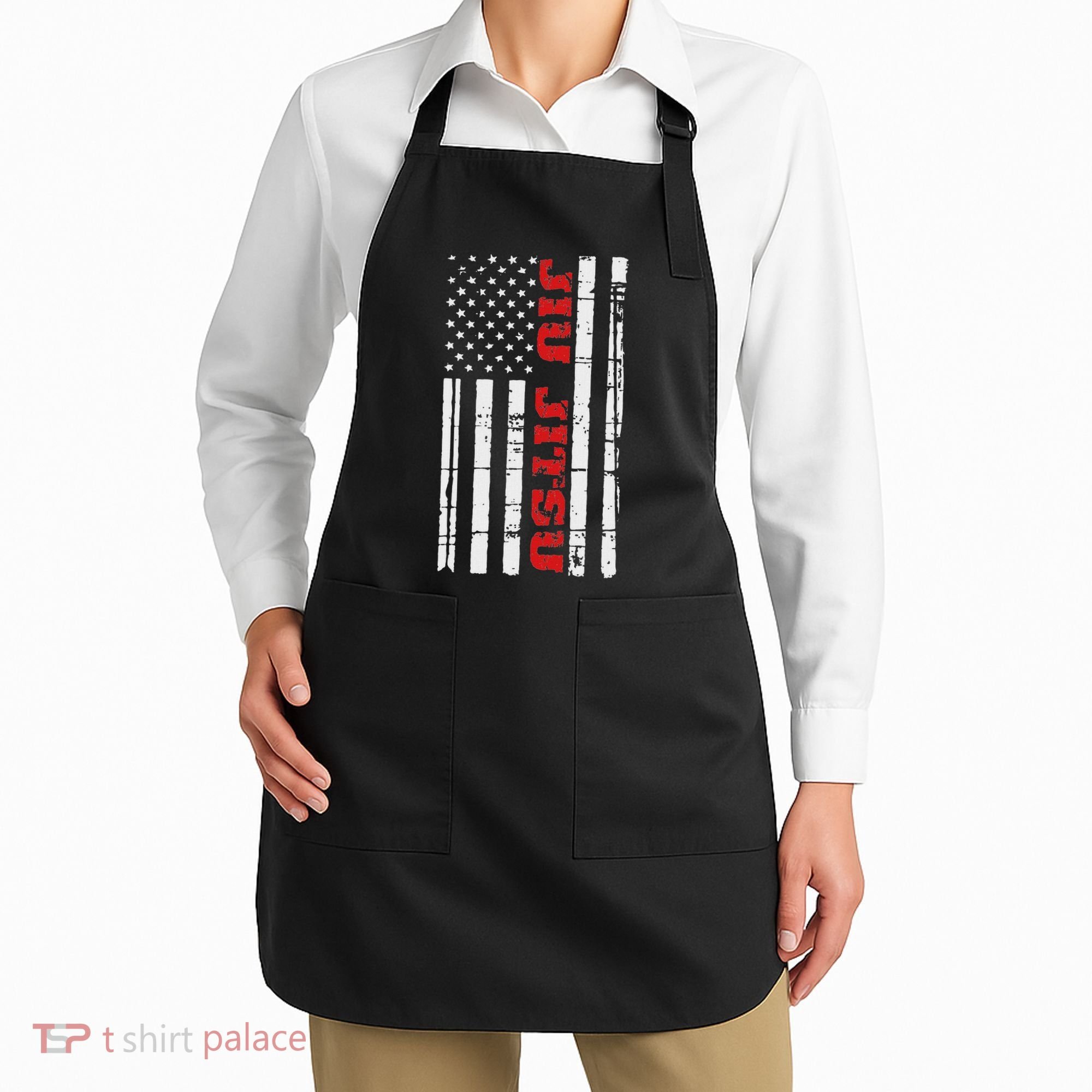 Jiu Jitsu Flag American Jiu Jitsu Bjj Apron