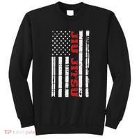 Jiu Jitsu Flag American Jiu Jitsu Bjj Sweatshirt thumb 0