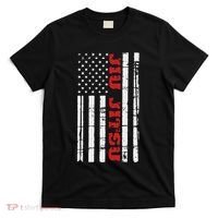 Jiu Jitsu Flag American Jiu Jitsu Bjj T-Shirt thumb 0