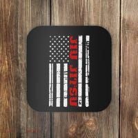 Jiu Jitsu Flag American Jiu Jitsu Bjj Coaster thumb 0