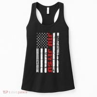 Jiu Jitsu Flag American Jiu Jitsu Bjj Women's Tank Top thumb 0