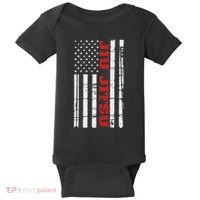 Jiu Jitsu Flag American Jiu Jitsu Bjj Baby Bodysuit thumb 0