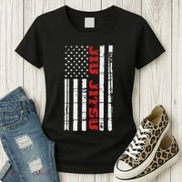 Jiu Jitsu Flag American Jiu Jitsu Bjj Women's T-Shirt thumb 3