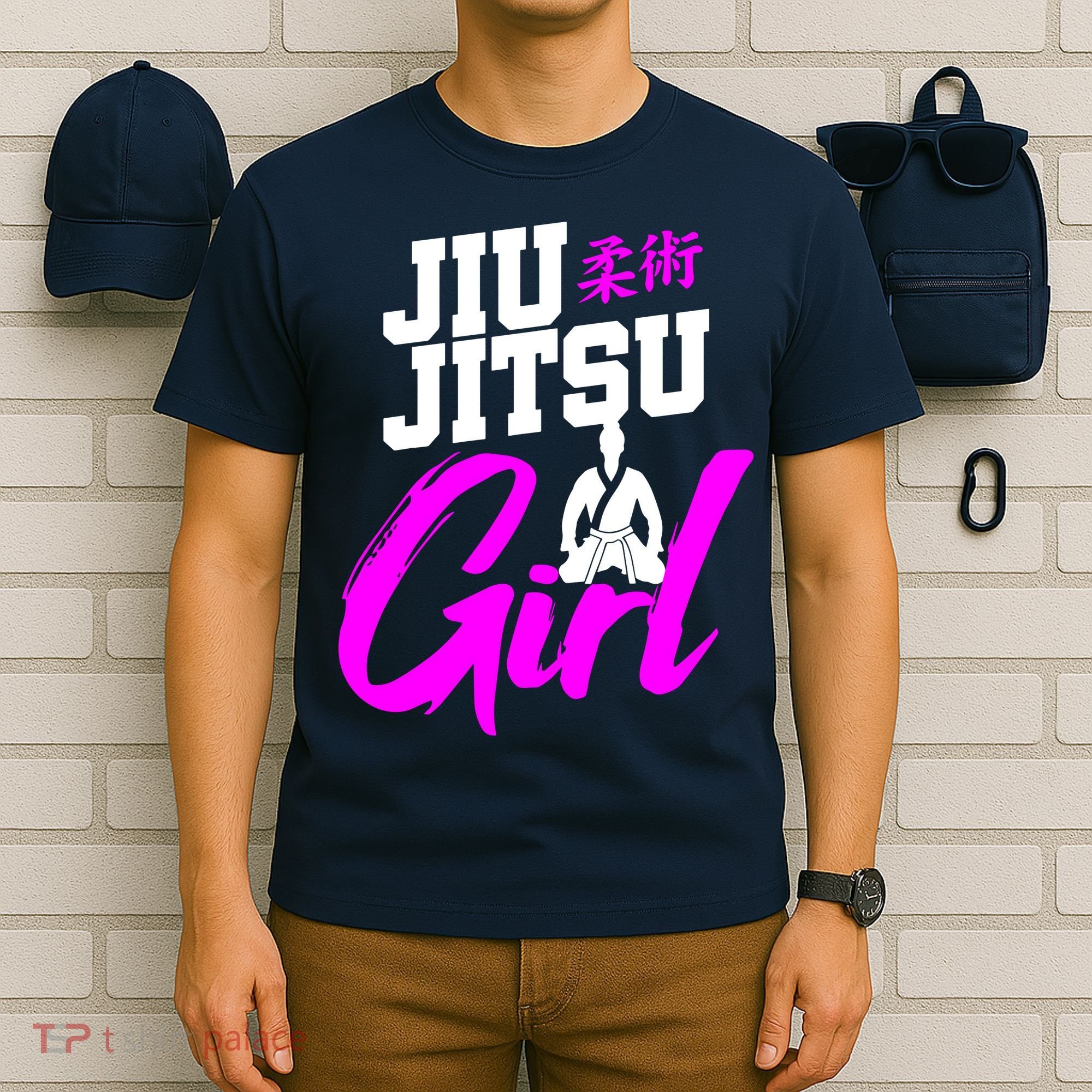 Jiu Jitsu Girl Brazilian Martial Arts Women Gift T-Shirt