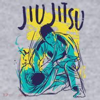 Jiu Jitsu Grunge Women's Sweatshirt thumb 2