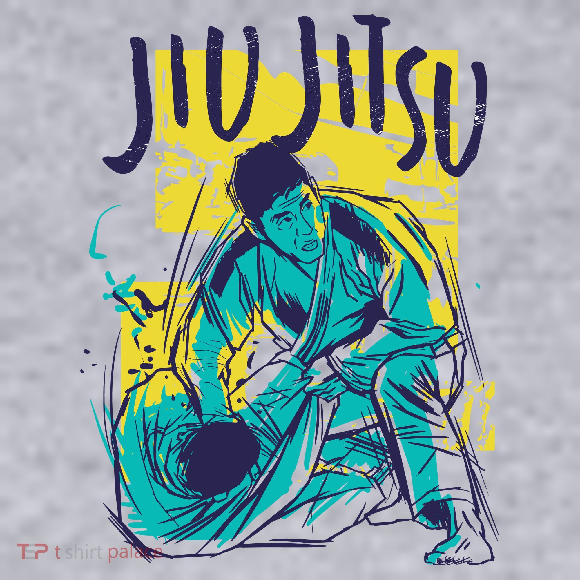 Jiu Jitsu Grunge Women's Sweatshirt