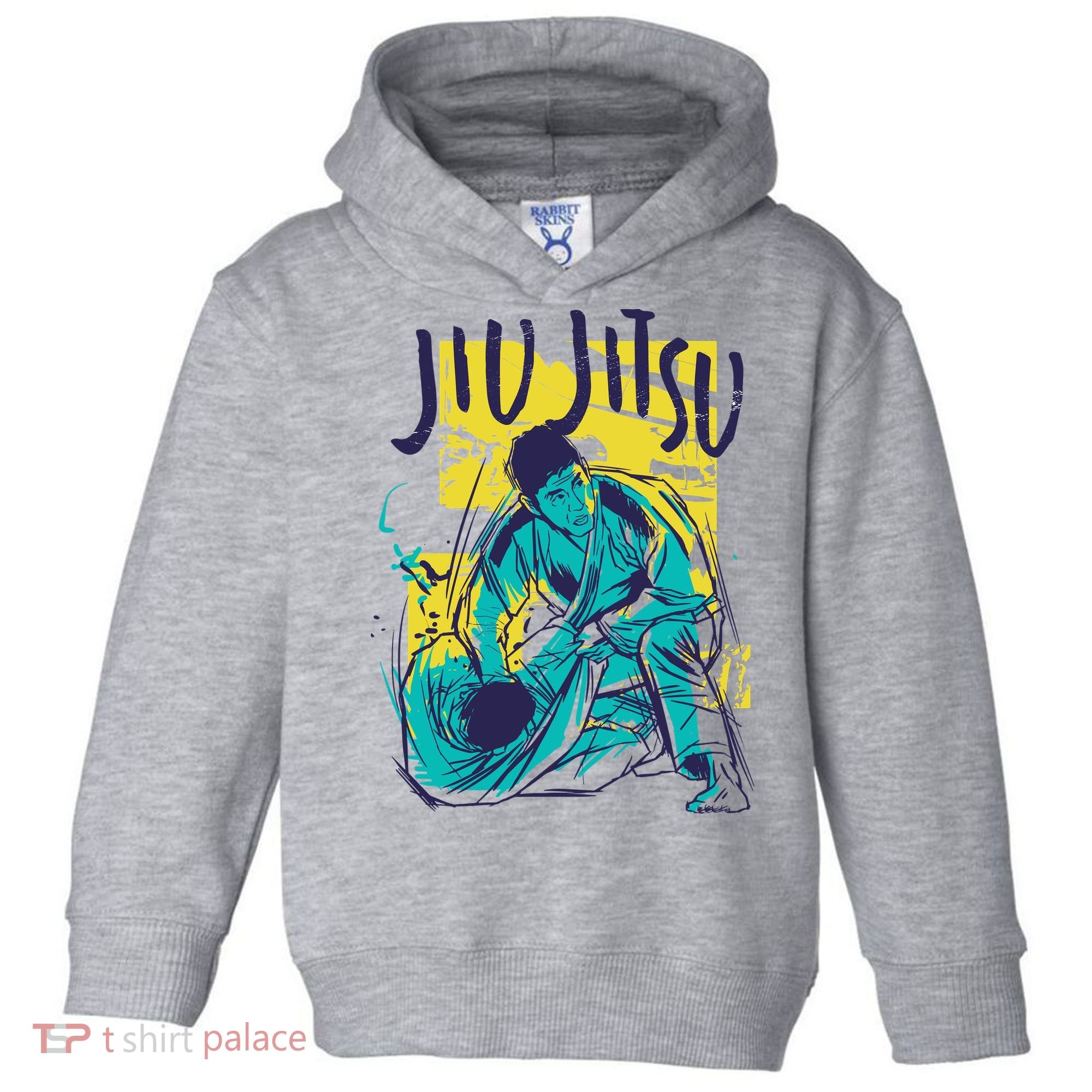 Jiu Jitsu Grunge Toddler Hoodie