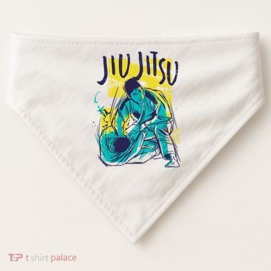 Jiu Jitsu Grunge USA-Made Doggie Bandana