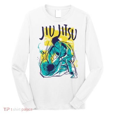 Jiu Jitsu Grunge Long Sleeve Shirt
