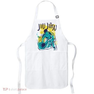 Jiu Jitsu Grunge Apron