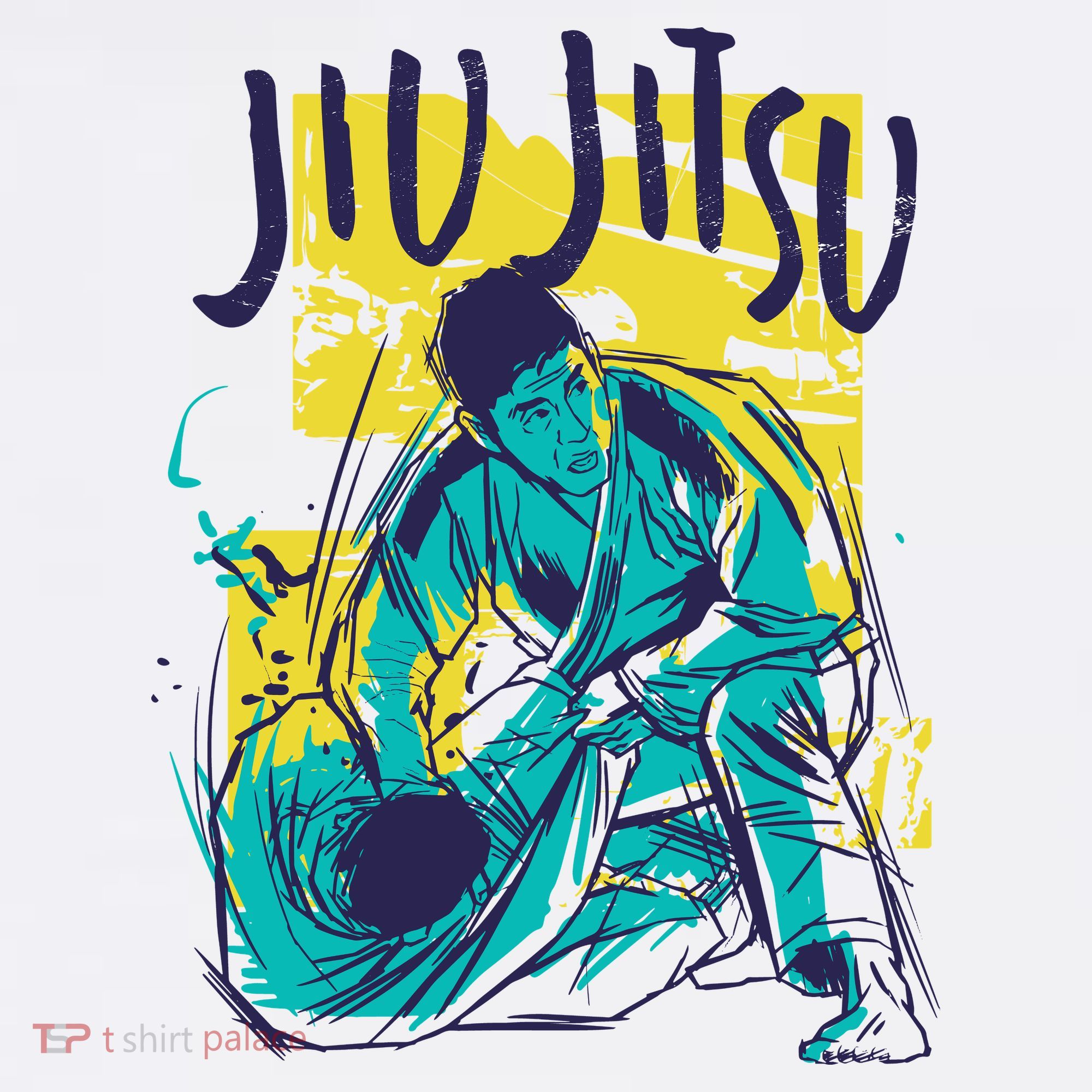 Jiu Jitsu Grunge Sweatshirt