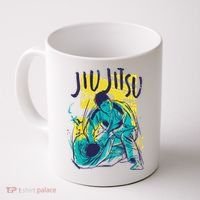 Jiu Jitsu Grunge Coffee Mug thumb 0