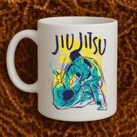 Jiu Jitsu Grunge Coffee Mug thumb 2