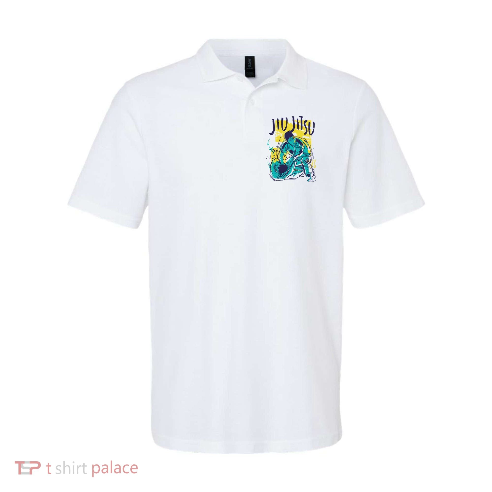 Jiu Jitsu Grunge Polo