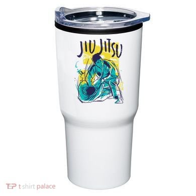 Jiu Jitsu Grunge Tumbler