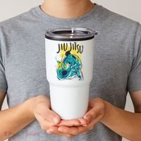 Jiu Jitsu Grunge Tumbler thumb 2