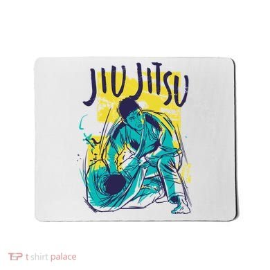 Jiu Jitsu Grunge Mousepad