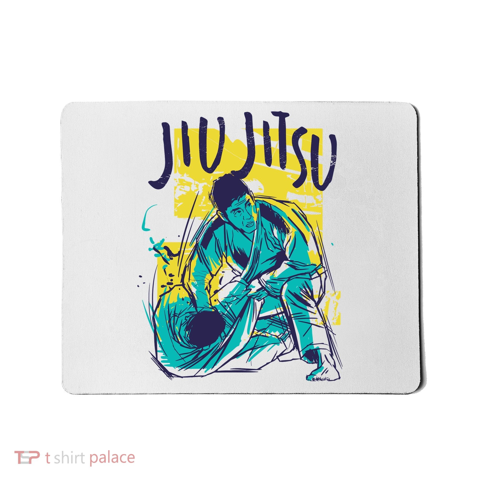 Jiu Jitsu Grunge Mousepad