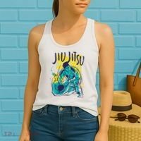 Jiu Jitsu Grunge Women's Tank Top thumb 2