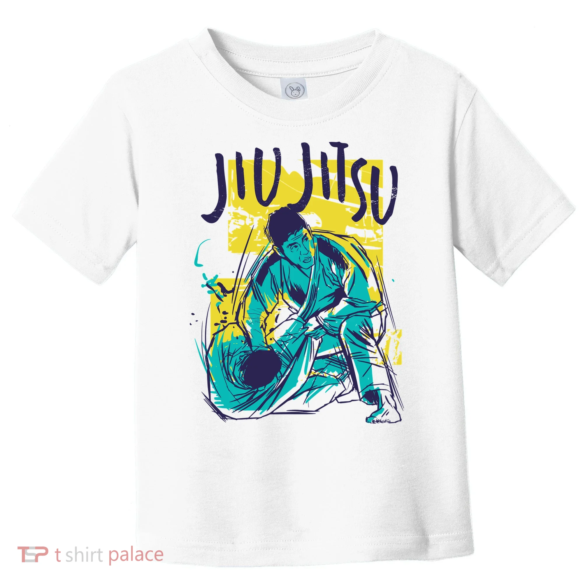 Jiu Jitsu Grunge Toddler T-Shirt