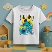Jiu Jitsu Grunge Toddler T-Shirt thumb 3