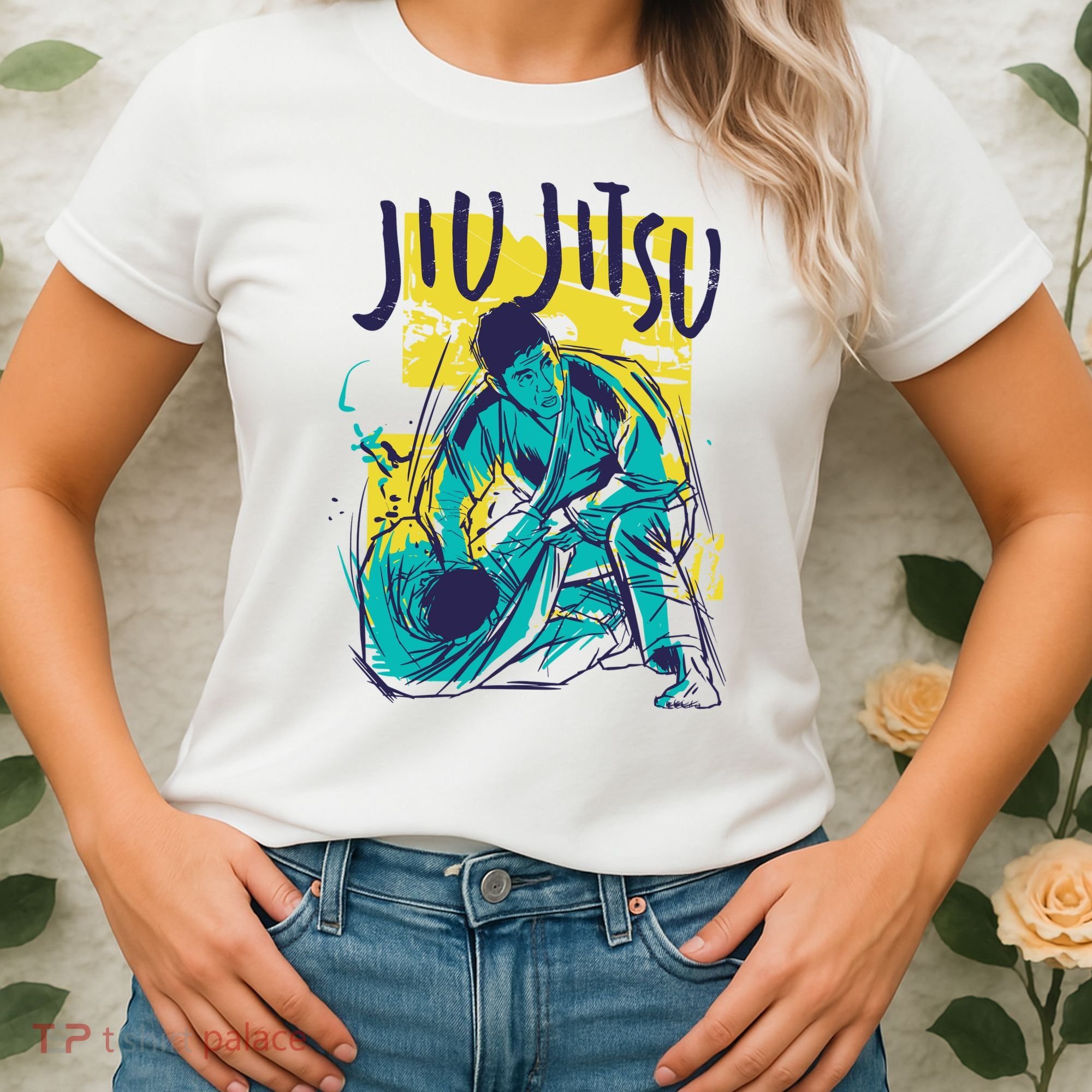 Jiu Jitsu Grunge Women's T-Shirt