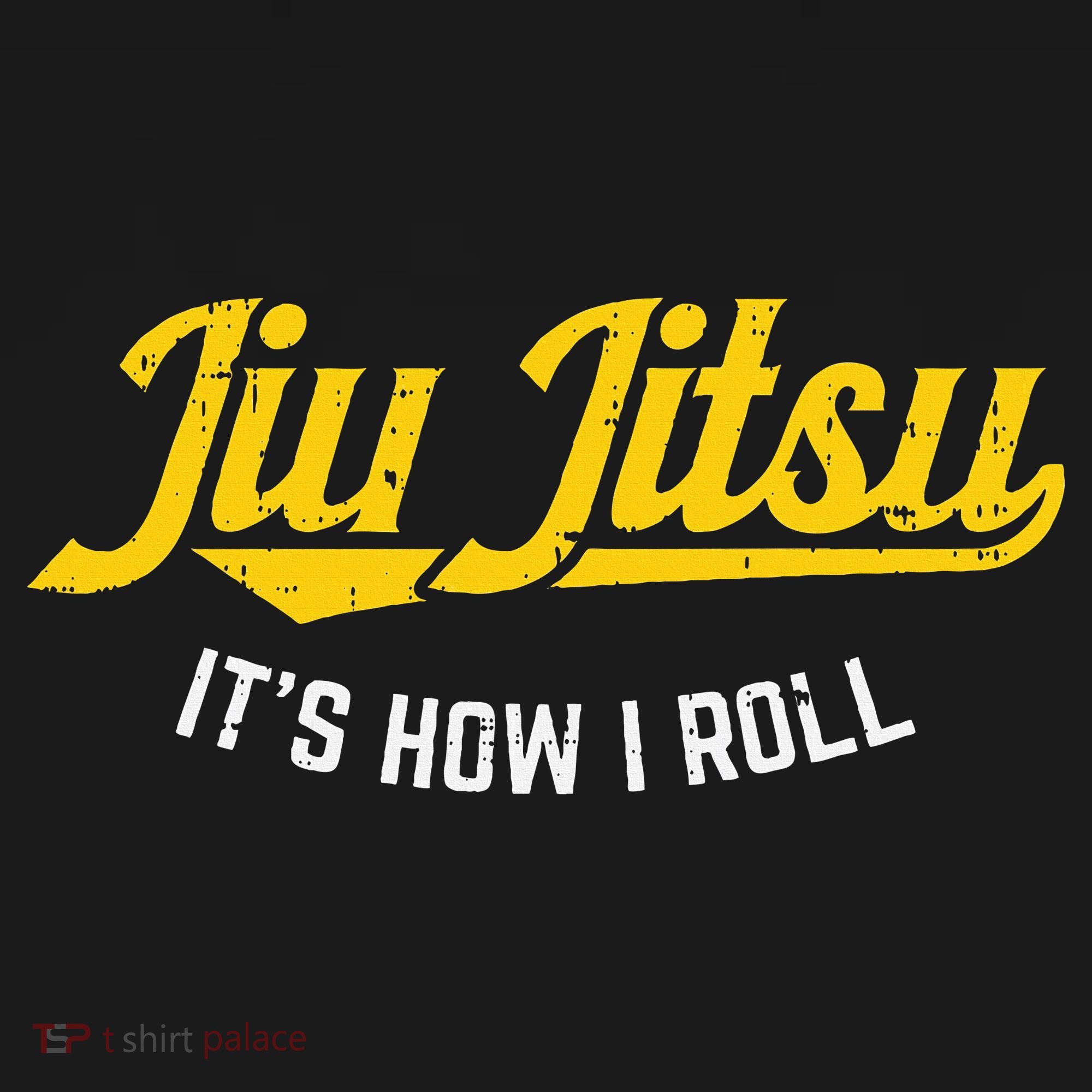 Jiu Jitsu How I Roll Funny Bjj Training Martial Arts Gift USA-Made Doggie Bandana
