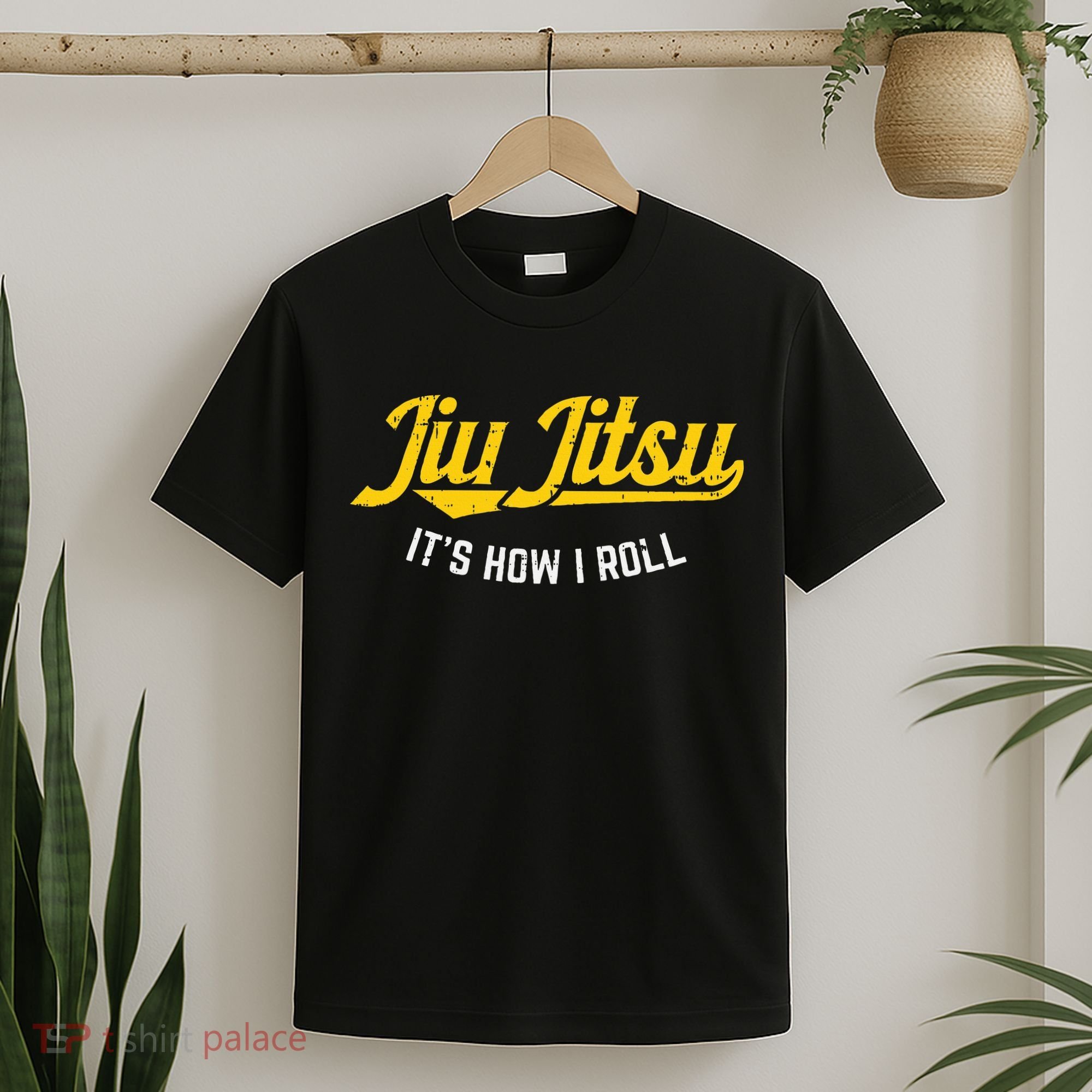 Jiu Jitsu How I Roll Funny Bjj Training Martial Arts Gift T-Shirt
