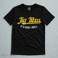 Jiu Jitsu How I Roll Funny Bjj Training Martial Arts Gift T-Shirt thumb 5