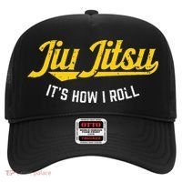 Jiu Jitsu How I Roll Funny Bjj Training Martial Arts Gift Hat thumb 0