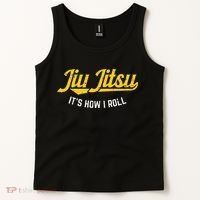 Jiu Jitsu How I Roll Funny Bjj Training Martial Arts Gift Tank Top thumb 2