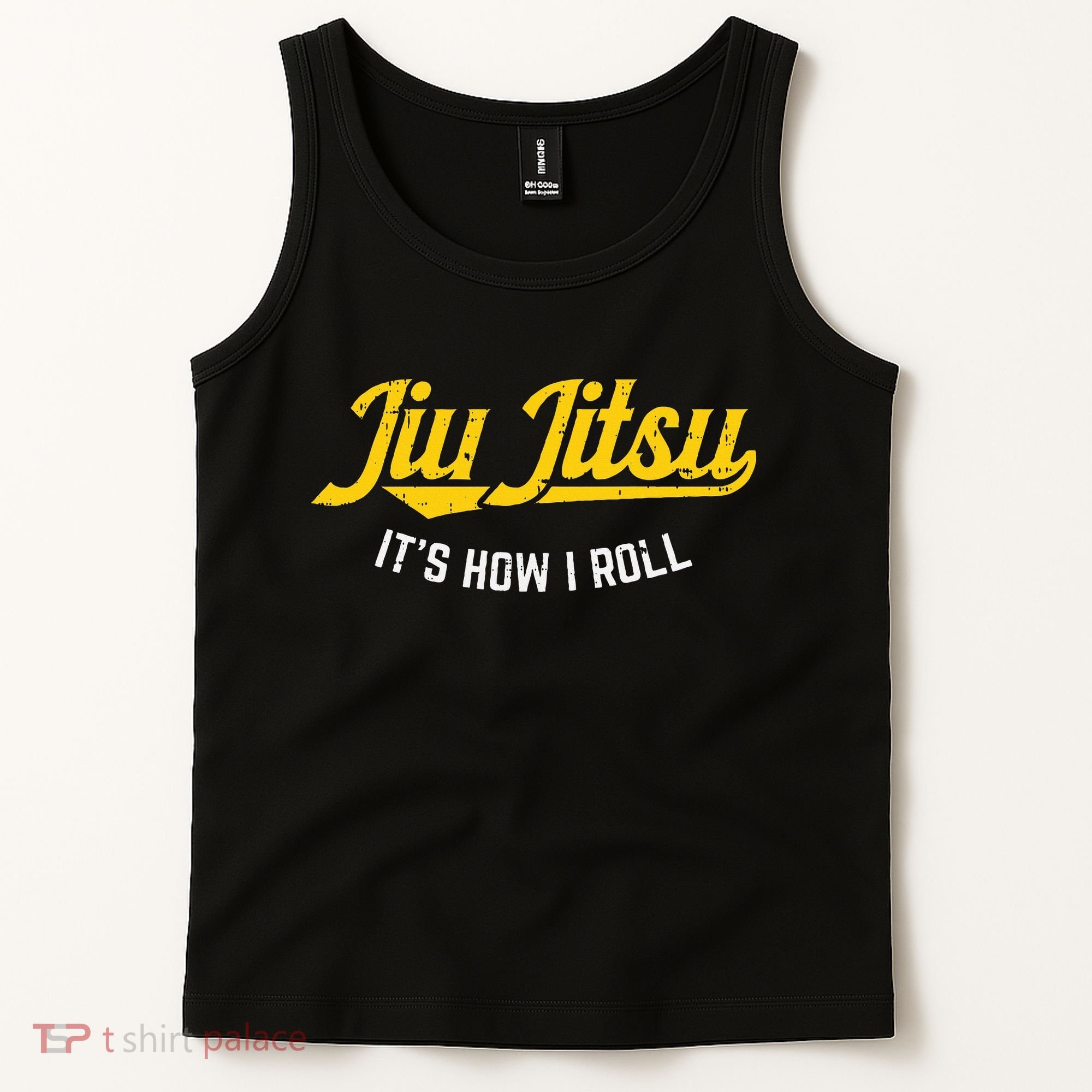 Jiu Jitsu How I Roll Funny Bjj Training Martial Arts Gift Tank Top