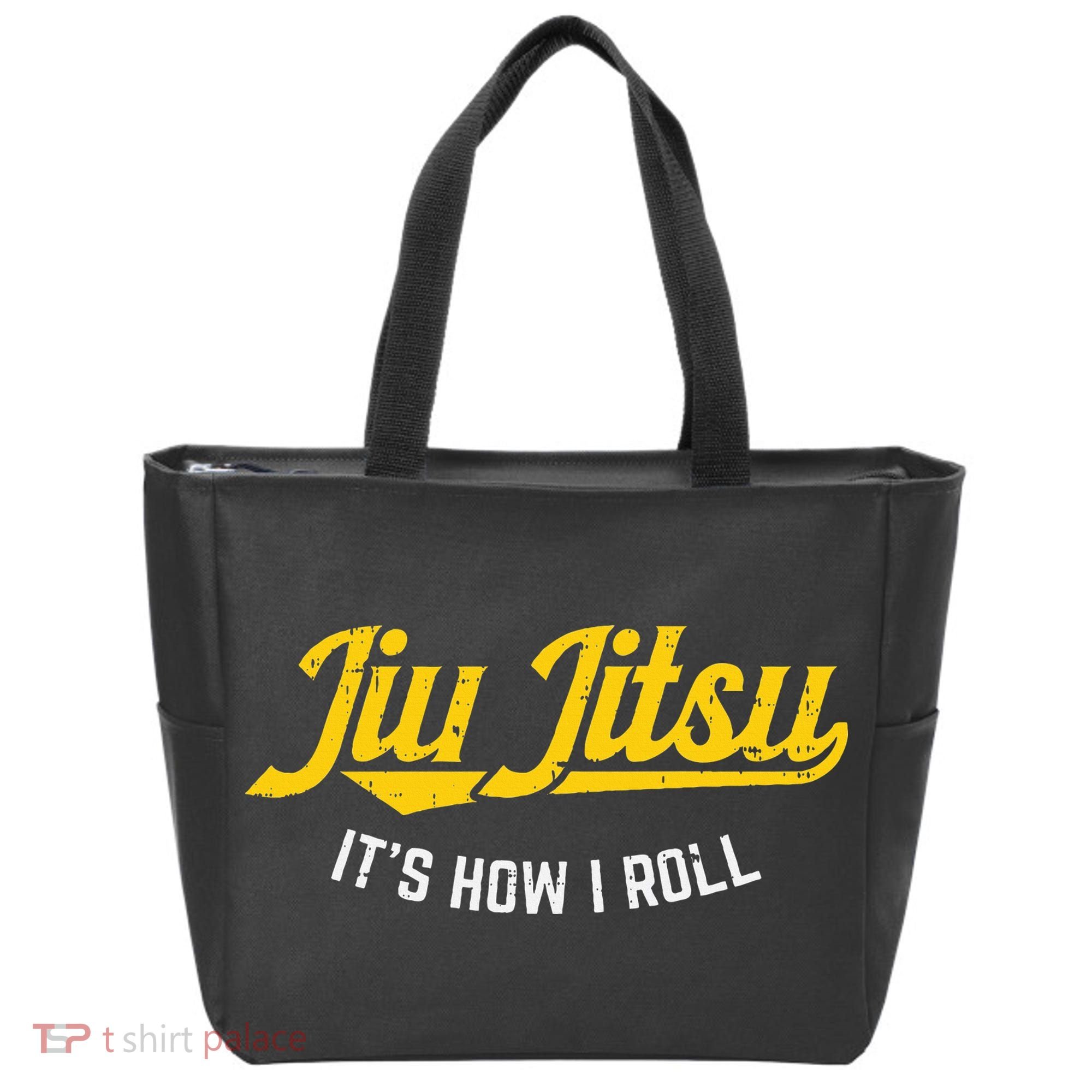 Jiu Jitsu How I Roll Funny Bjj Training Martial Arts Gift Tote Bag
