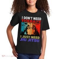Jiu Jitsu I Don’T Need Therapy I Just Need Jiu Jitsu Kids T-Shirt thumb 2
