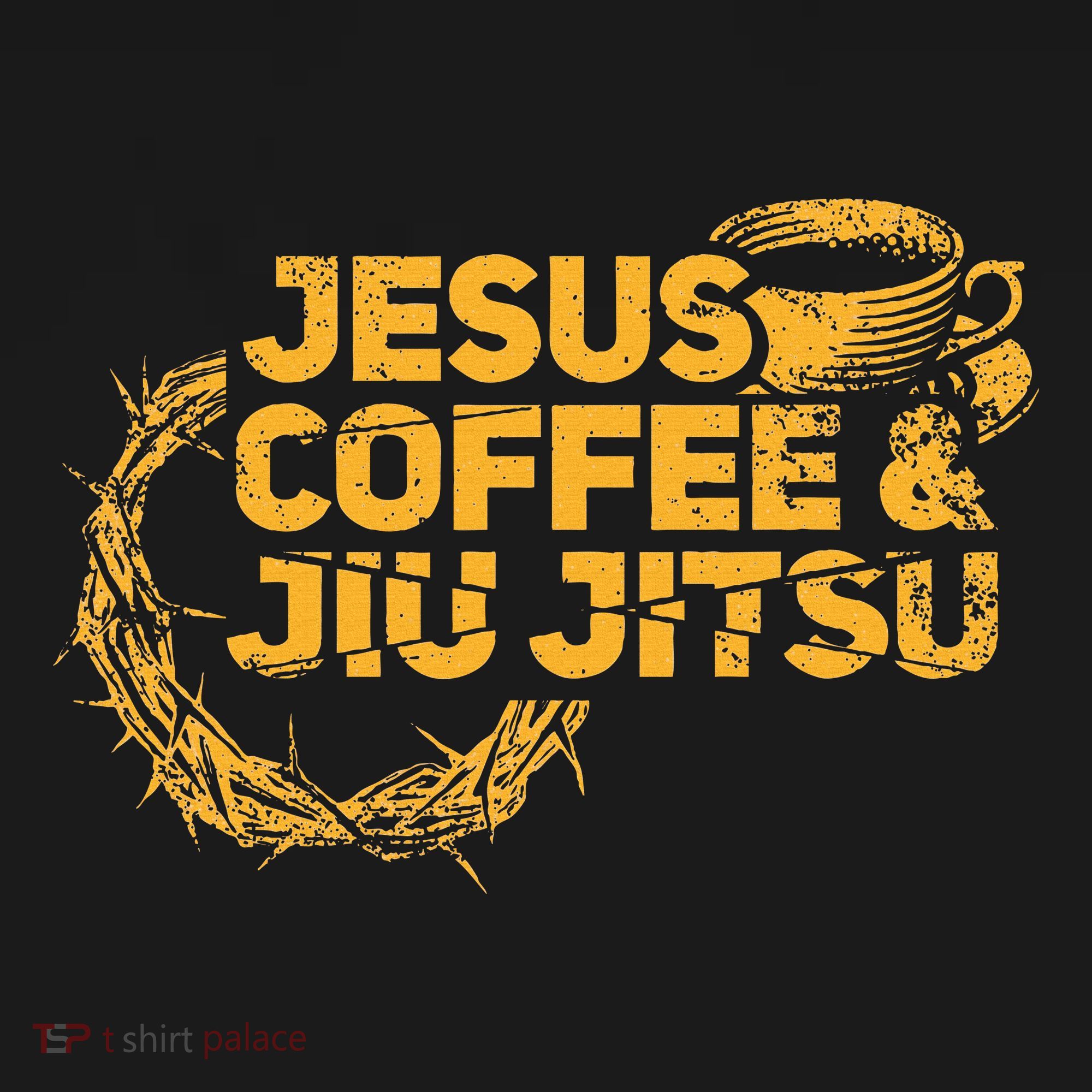 Jesus Jiu Jitsu & Coffee For Christian Martial Arts Fan Baby Bodysuit