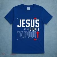 Jiu Jitsu Jesus Faith Christian Jesus DidnT Tap Out T-Shirt thumb 5