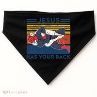 Jiu Jitsu Jesus Has Your Back BJJ MMA Jujitsu USA-Made Doggie Bandana thumb 0