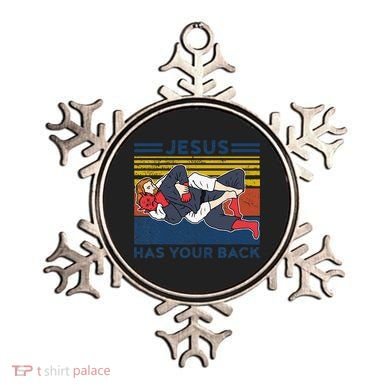 Jiu Jitsu Jesus Has Your Back BJJ MMA Jujitsu Ornament