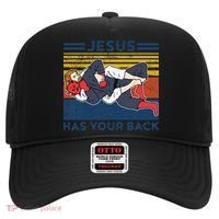 Jiu Jitsu Jesus Has Your Back BJJ MMA Jujitsu Hat thumb 0