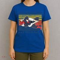 Jiu Jitsu Jesus Has Your Back BJJ MMA Jujitsu T-Shirt thumb 4
