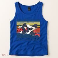 Jiu Jitsu Jesus Has Your Back BJJ MMA Jujitsu Tank Top thumb 2