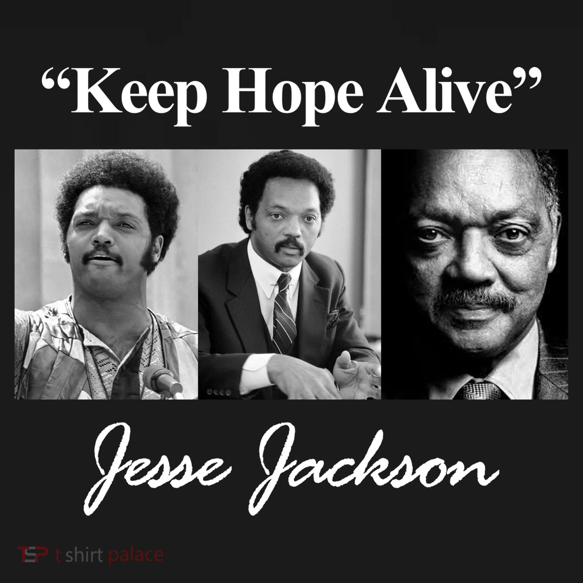 Jesse Jackson Keep Hope Alive Kids Sweatshirt