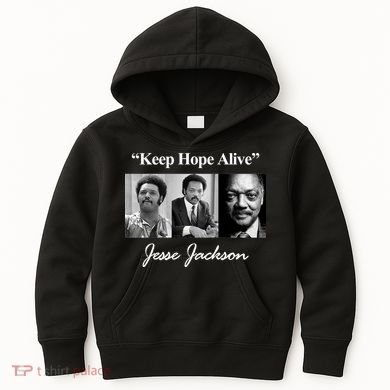 Jesse Jackson Keep Hope Alive Kids Hoodie