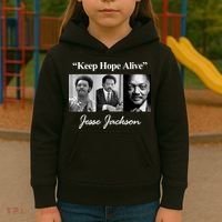 Jesse Jackson Keep Hope Alive Kids Hoodie thumb 3