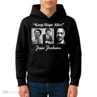 Jesse Jackson Keep Hope Alive Kids Hoodie thumb 4