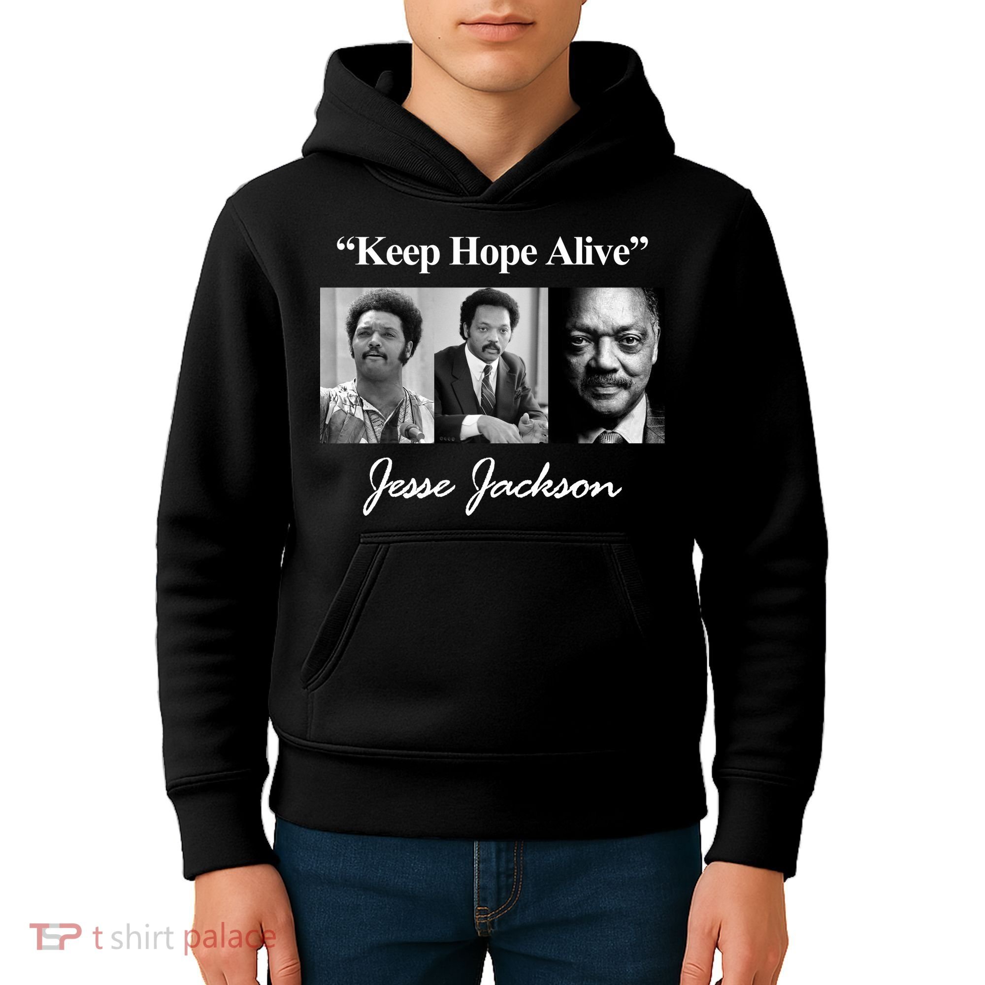 Jesse Jackson Keep Hope Alive Kids Hoodie